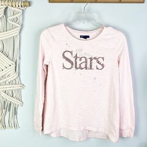 Gap Pink Long Sleeve T-shirt